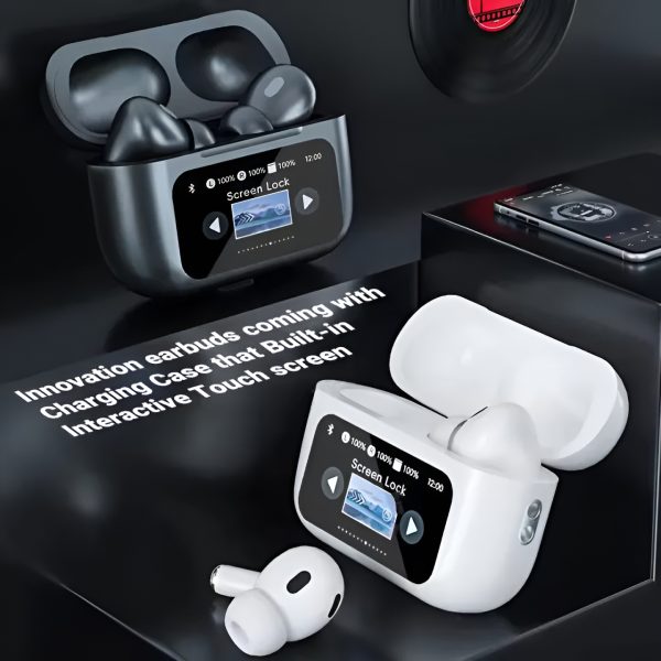 A9 Pro Earbuds(Touch Screen & ANC)