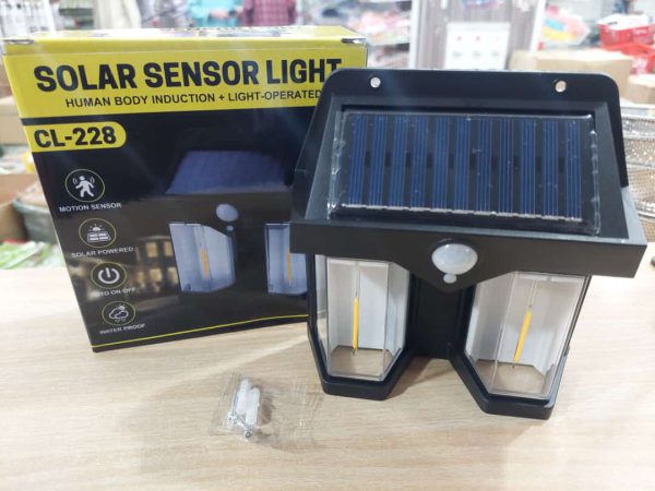 Double Head Solar wall Light(solar lamp)