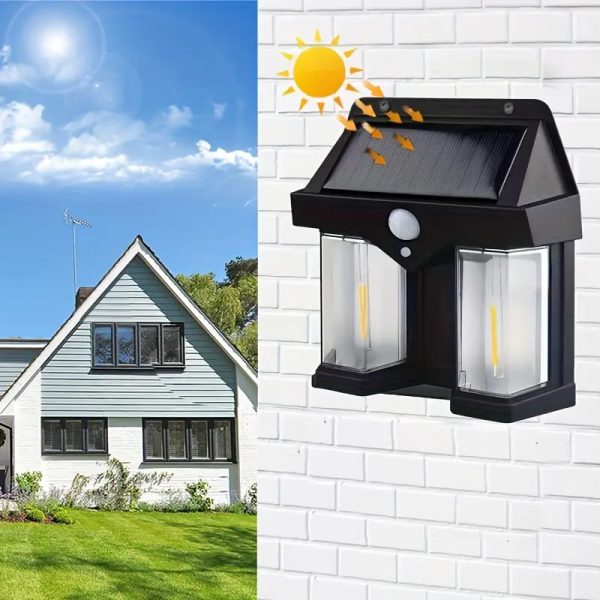 Double Head Solar wall Light(solar lamp)